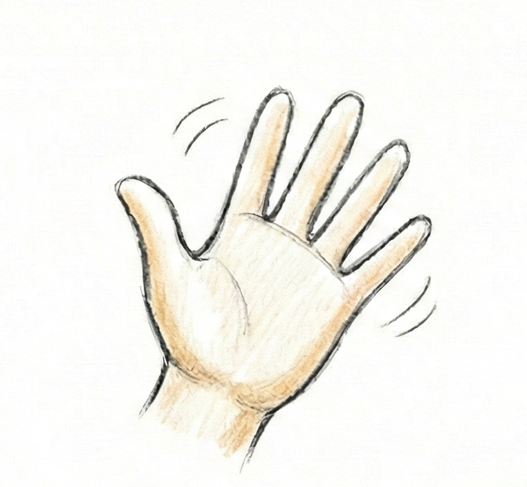 Hand waving